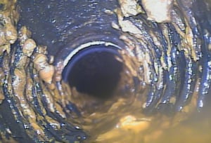 Corrosion inside of a wet pipe sprinkler system