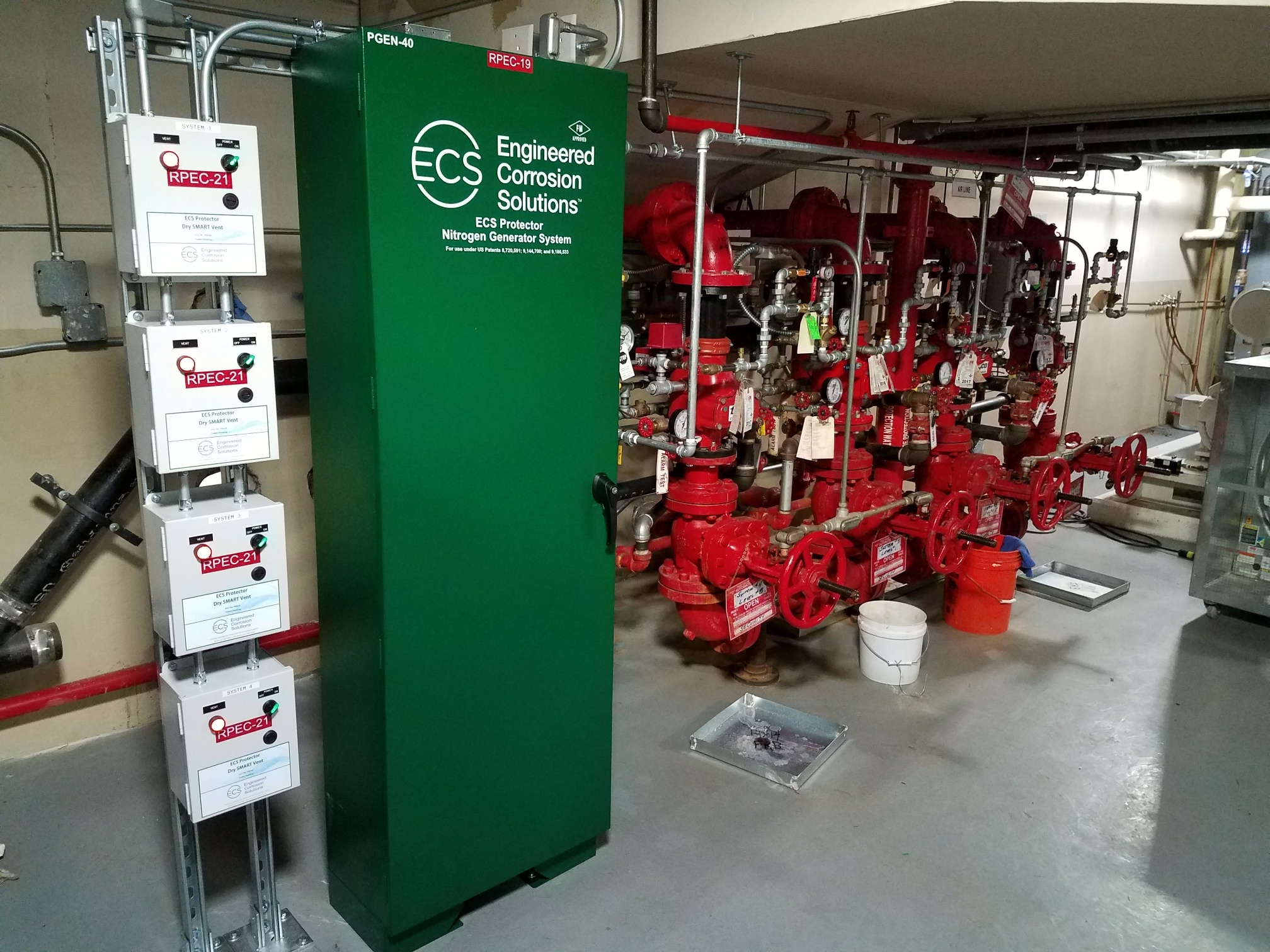 Nitrogen Generator Systems for Fire Protection in Dry Pipe Systems