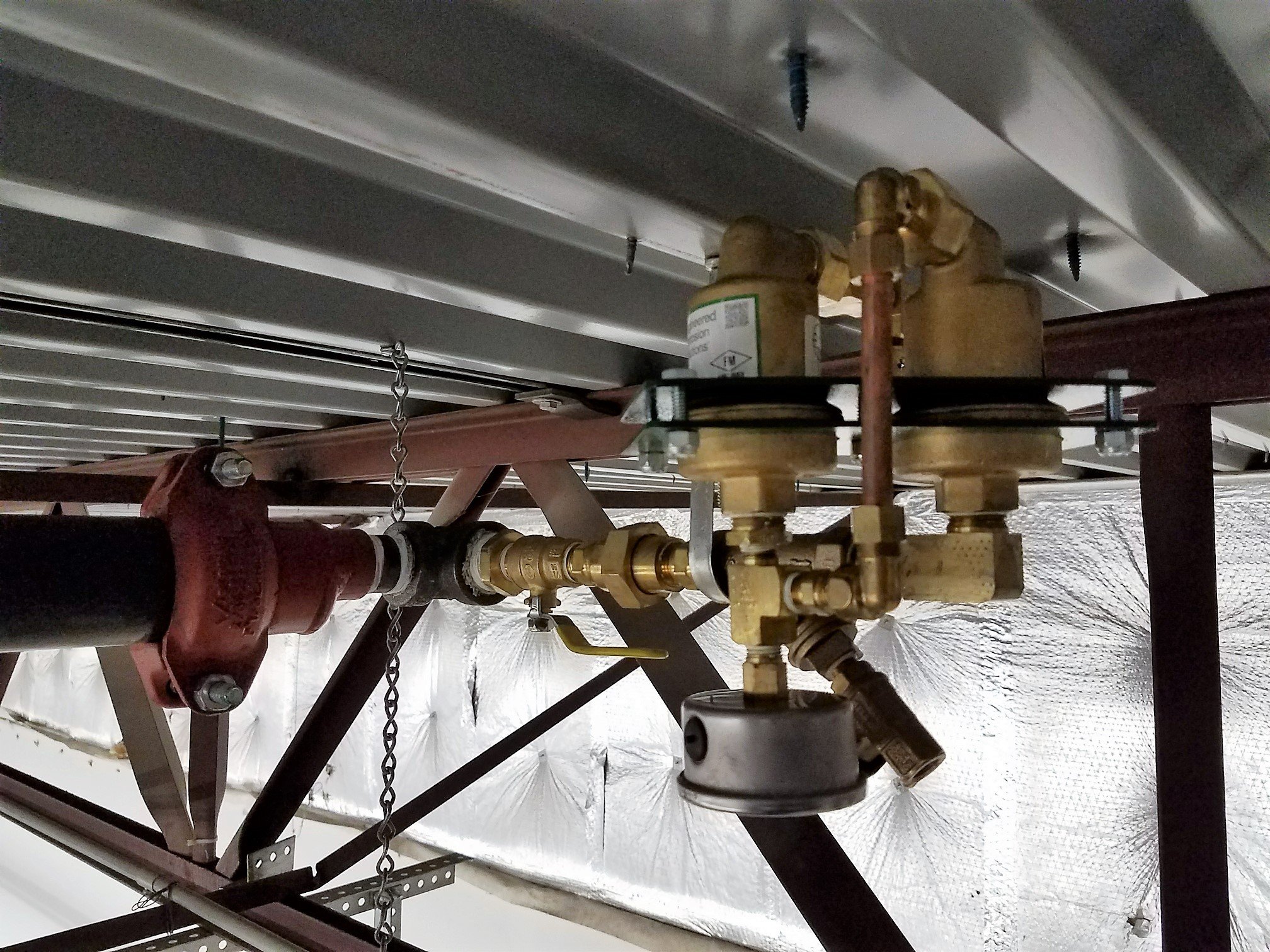 Automatic Air Vents for Wet Fire Sprinkler Systems ECS