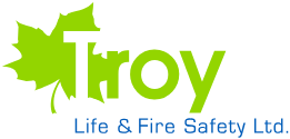 Troy, Life & Fire Safety Ltd. logotype.